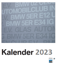 Club Kalender 2023